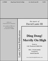 Ding Dong! Merrily on High SATB choral sheet music cover